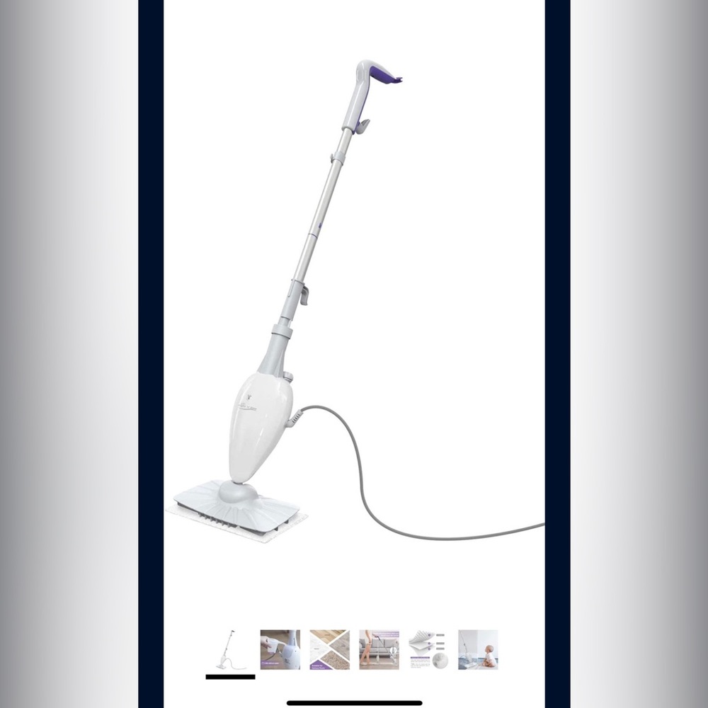 Light & easy steam mop